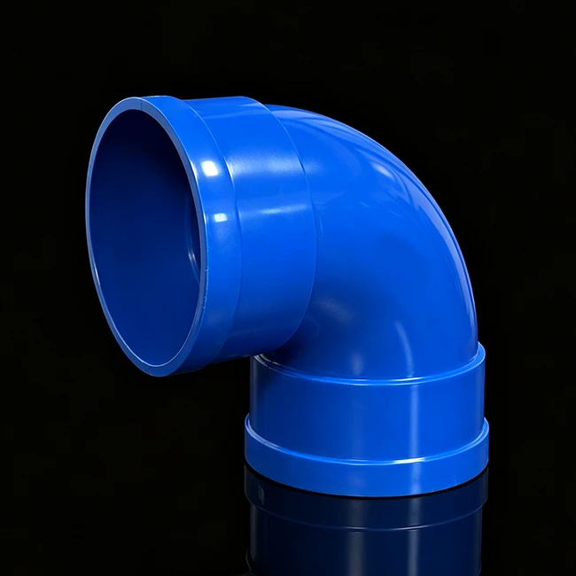 Blue UPVC 90℃luj tshib